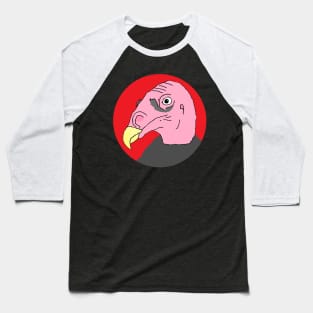 Turkey Vulture Cartoon Baseball T-Shirt